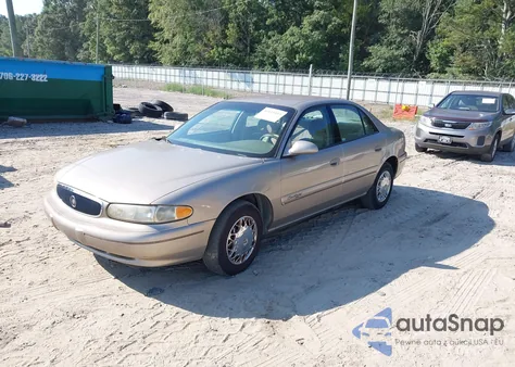 2002 Buick Century Custom from USA, damaged, VIN 2G4WS52J421211986